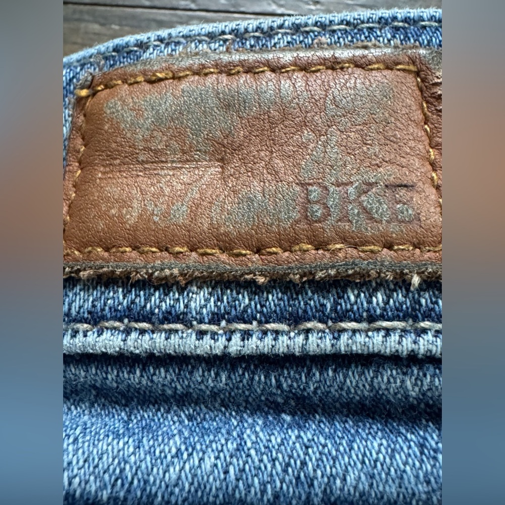 BKE Kids Blue Distressed Flare Jeans - Picture 4 of 6